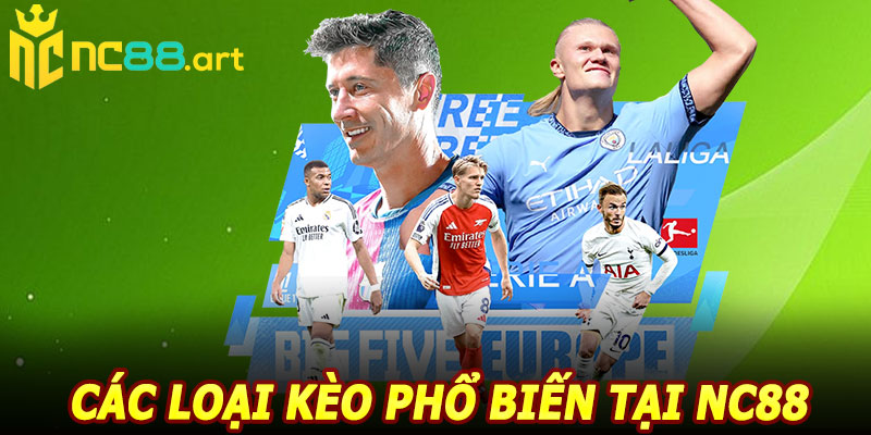 Các loại kèo phổ biến tại NC88