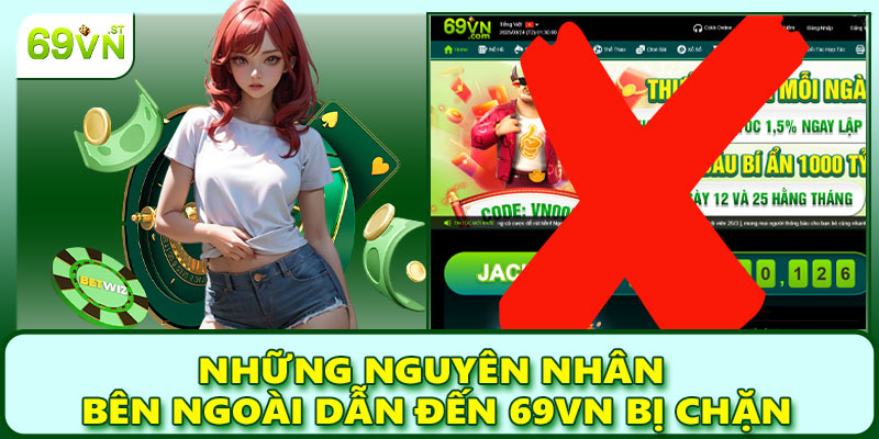 Những nguyên nhân bên ngoài dẫn đến 69VN bị chặn